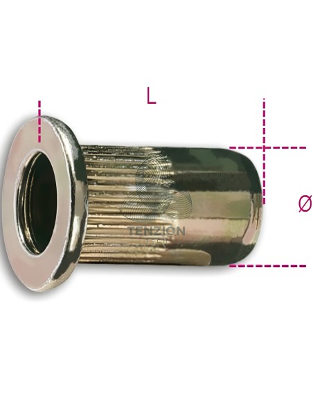 Rivetti In Acciaio Filettati Per Beta 1742N 1742AN 1946KF 20Pz