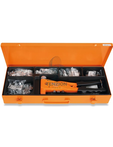Set Rivettatrice Beta 1742N Con 400 Inserti Filettati In Acciaio