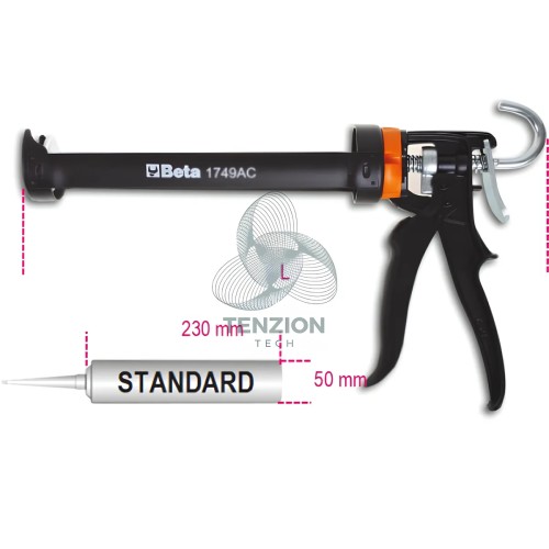 Pistola Ad Alta Spinta Per Ancoranti Chimici Cartucce Standard