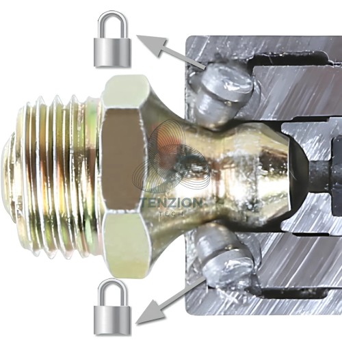 Testina Per Ingrassaggio Autobloccante 6 Spilli