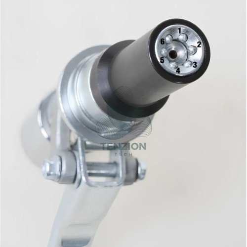 Testina Per Ingrassaggio Autobloccante 6 Spilli Lunga