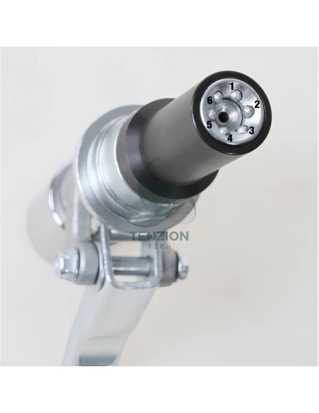 Testina Per Ingrassaggio Autobloccante 6 Spilli Lunga