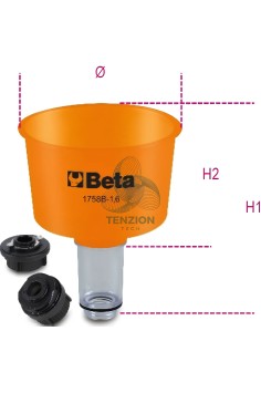 Imbuto Antiriflusso 1600ml Con Attacchi Rapidi 2