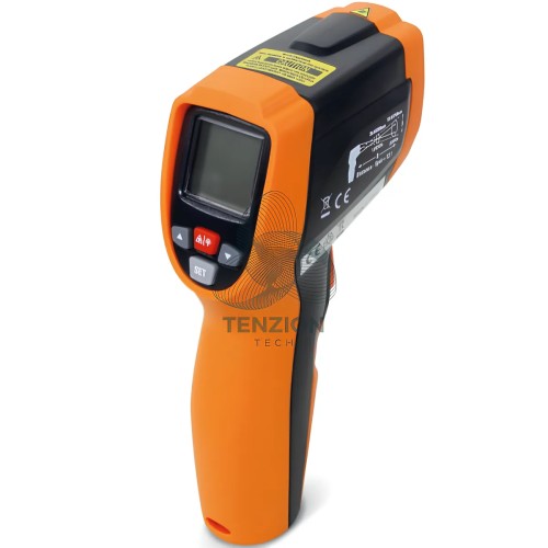 Termometro Digitale Ad Infrarossi Con Doppio Puntamento Laser