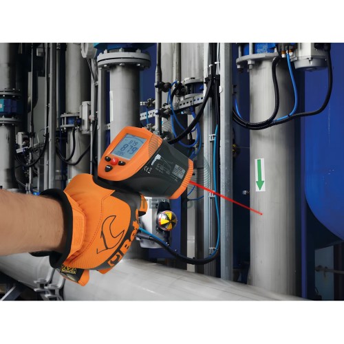 Termometro Digitale Ad Infrarossi Con Doppio Puntamento Laser