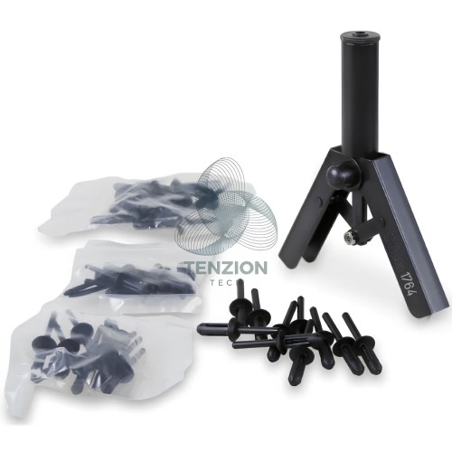 Rivettatrice Manuale Per Rivetti Plastica Con Rivetti 4 Misure