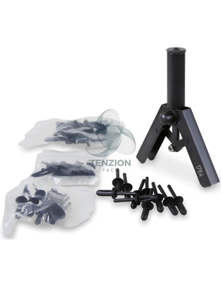 Rivettatrice Manuale Per Rivetti Plastica Con Rivetti 4 Misure