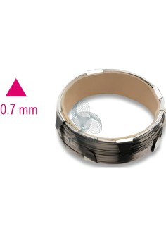 Cavo Acciaio Per Cristalli Sezione Triangolare 0,7mm