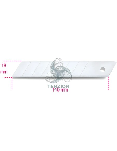 Lame A Settori 18mm Per Beta 1771 1771BM 1771HD 10Pz
