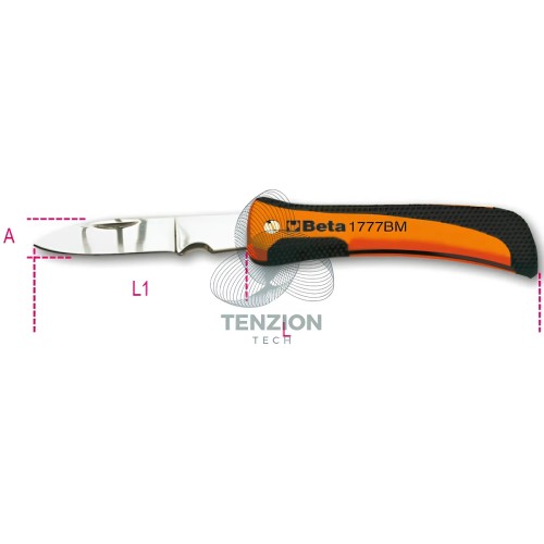Coltello A Serramanico Gola Spellafili Acciaio Inox
