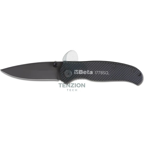 Coltello A Serramanico Lama Acciaio Temprato Soft Carbon
