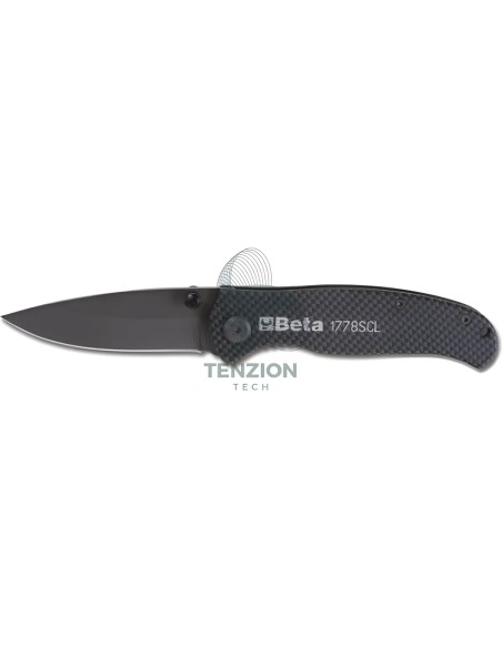 Coltello A Serramanico Lama Acciaio Temprato Soft Carbon