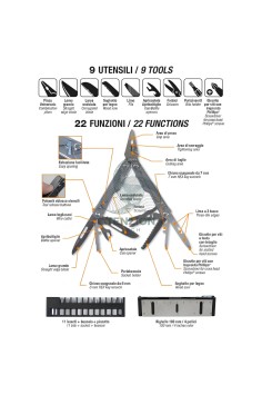 Utensile Multifunzione Con Inserti E Fodero 2