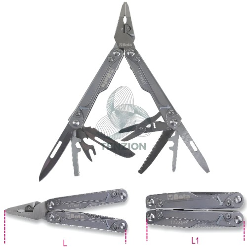 Utensile Multifunzione Con Inserti E Fodero