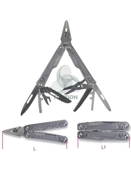 Utensile Multifunzione Con Inserti E Fodero