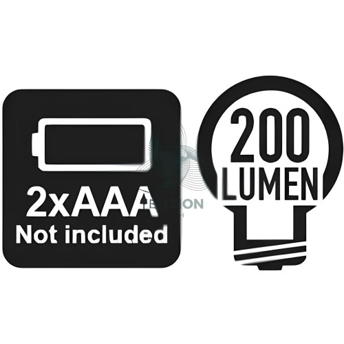 Torcia Led Alluminio Anodizzato 200Lm