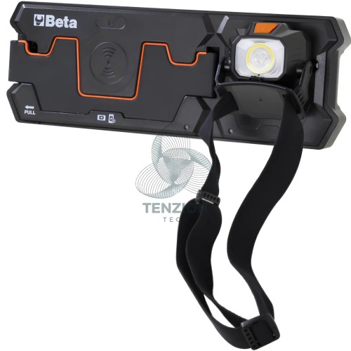 Lampada Da Testa Led Ricarica Wireless Doppia Emissione Luminosa 400Lm