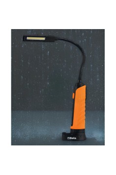 Lampada Led Magnetica Testa Flessibile Doppia Emissione Luminosa 500Lm 2