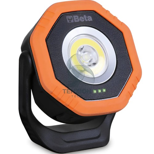 Lampada Led Tascabile Snodata Orientabile Ricarica Wireless 800Lm