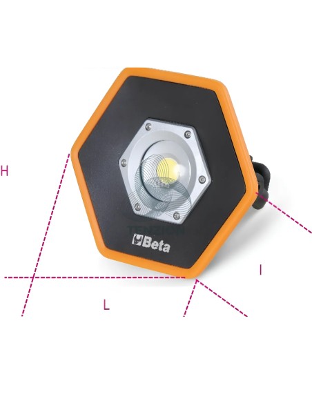 Faretto Led Ricaricabile 4300Lm - Beta 1837C