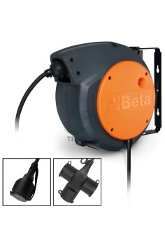 Avvolgitore Automatico Con Cavo 3Gx1,5mm² Presa SCHUKO