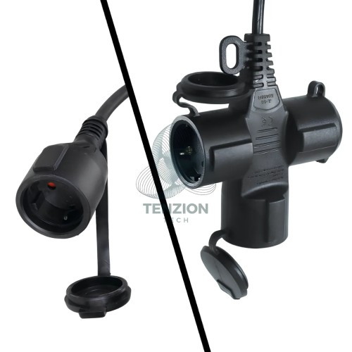 Avvolgitore Automatico Con Cavo 3Gx1,5mm² Presa SCHUKO