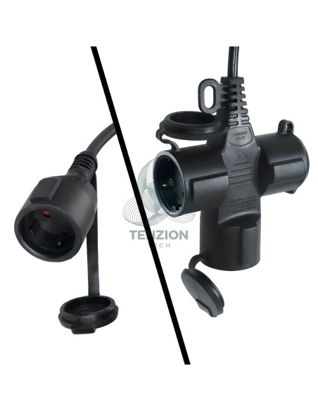 Avvolgitore Automatico Con Cavo 3Gx1,5mm² Presa SCHUKO