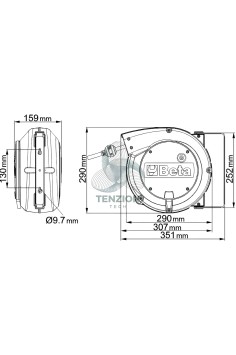 Avvolgitore Automatico Con Cavo 3Gx2,5mm² 2