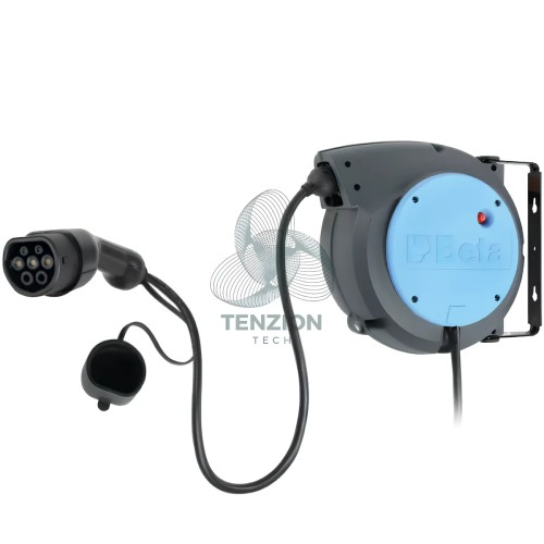 Avvolgitore Automatico Presa Tipo 2 Per Veicoli Elettrici Con Cavo 3Gx2,5mm²