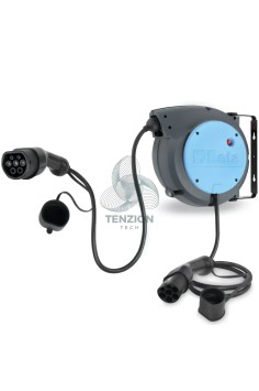 Avvolgitore Automatico Presa Tipo 2 Per Veicoli Elettrici Con Cavo 3Gx2,5mm² 2