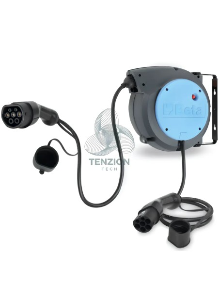 Avvolgitore Automatico Presa Tipo 2 Per Veicoli Elettrici Con Cavo 3Gx2,5mm²