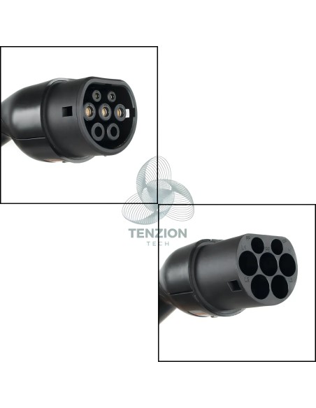 Avvolgitore Automatico Presa Tipo 2 Per Veicoli Elettrici Con Cavo 3Gx2,5mm²