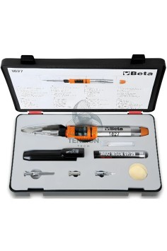 Set Saldatore A Gas Con 7 Accessori