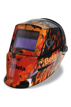 Maschera LCD Oscuramento Automatico Per Saldatura Elettrodo Mig Mag Tig Plasma