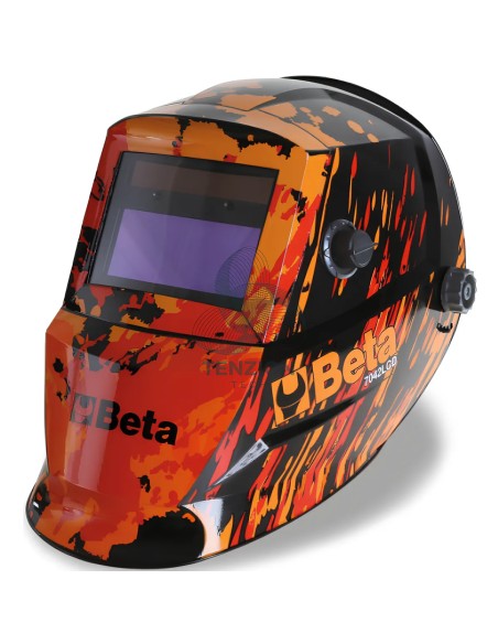 Maschera LCD Oscuramento Automatico Per Saldatura Elettrodo Mig Mag Tig Plasma