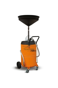Recuperatore Olio Esausto Carrellato Con Serbatoio 90lt