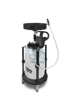 Recuperatore Olio Esausto Carrellato Con Serbatoio Polietilene 40lt