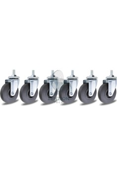 Ruote Ricambio Lettino Sottomacchina Beta 3002 6Pz