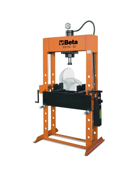 Pressa Idraulica Pistone Mobile Ed Argano 50T