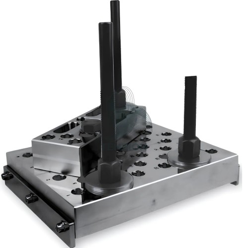 Supporto Pressa Estrazione Introduzione Mozzi Cuscinetti Silent Block