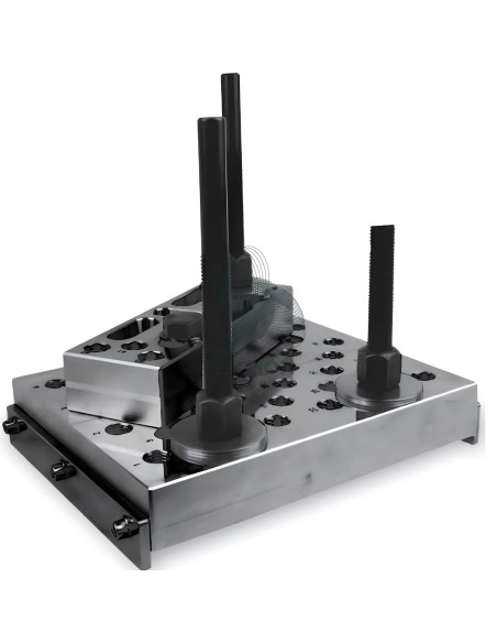 Supporto Pressa Estrazione Introduzione Mozzi Cuscinetti Silent Block