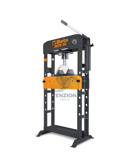 Pressa Idraulica Con Pistone Mobile Ed Argano 50T