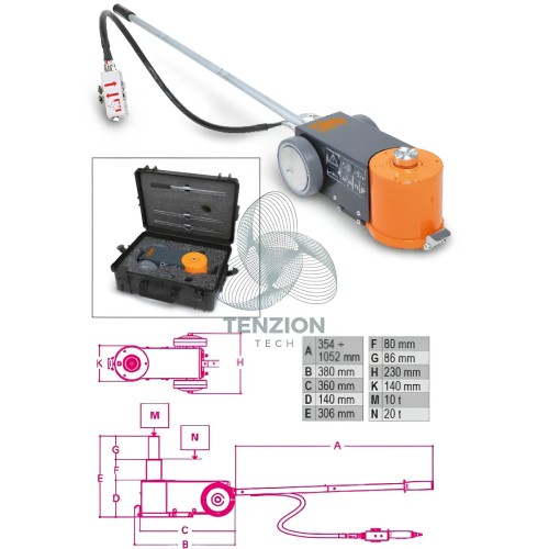 Sollevatore Oleopneumatico 20-10T