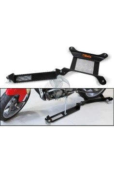 Base Mobile Per Cavalletto Centrale Ruota Posteriore Moto Con Estensione Per Cavalletto Laterale 2