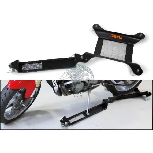 Base Mobile Per Cavalletto Centrale Ruota Posteriore Moto Con Estensione Per Cavalletto Laterale