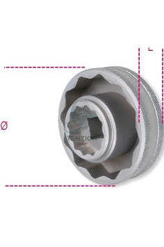 Chiave A Bussola Poligonale Per Dadi Mozzo Ruota MV Augusta 1/2" 2