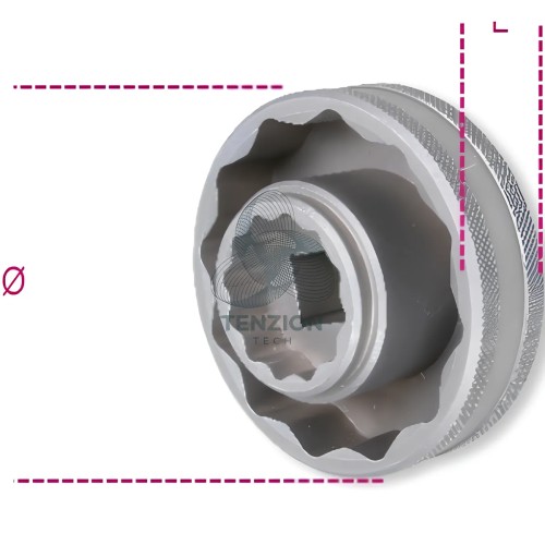 Chiave A Bussola Poligonale Per Dadi Mozzo Ruota MV Augusta 1/2"