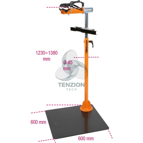 Morsa Monobraccio Per Manutenzione Biciclette