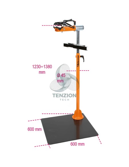 Morsa Monobraccio Per Manutenzione Biciclette