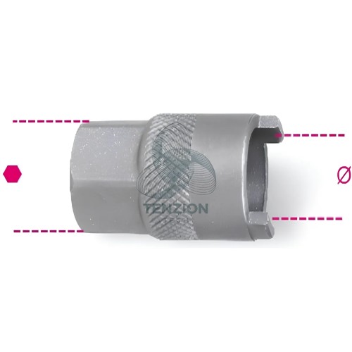Chiave Estrattore Per Ruote Libere 2 Innesti 1/2"